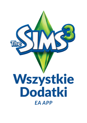 the sims 3 wszystkie dodatki windows/macos, ea app